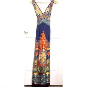 Angie Boho Maxi Dress